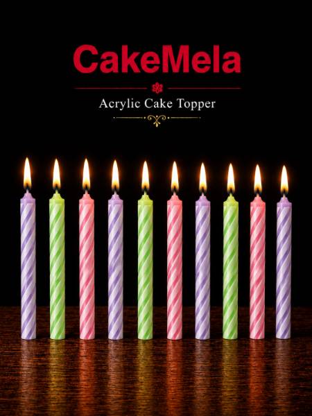 Pastel Birthday Candle Set (10 Pc) in Ranchi