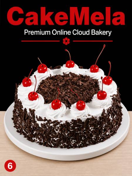 2 Pound Classic Black Forest Cake in Ranchi