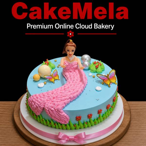 2 Pound Princess Fantasy Doll Cake in Ranchi