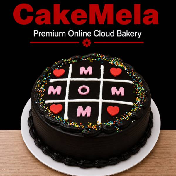 Chocolate Mom Love Cake in Ranchi