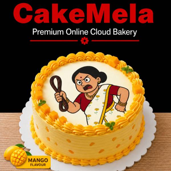 Angry Mammi Mango Cake in Ranchi