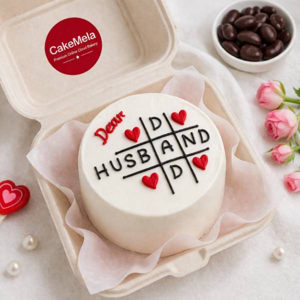 Dear Husband Vanilla Bento Cake Bento Cake Ranchi