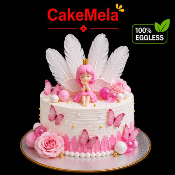 Angel Princess Cake 2 Pound in Ranchi