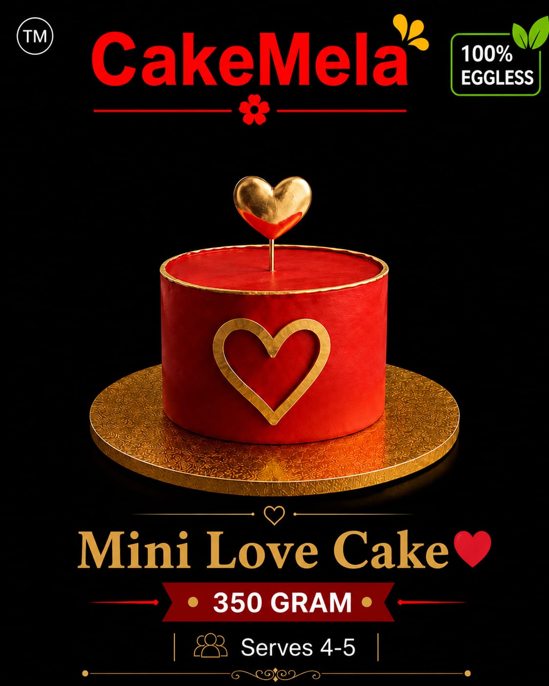 Mini Love Cake in Ranchi
